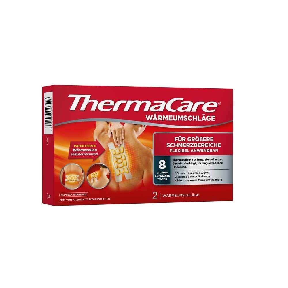 Thermacare für größere Schmerzbereiche 2 St Pflaster