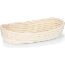 Patisse Gärkorb aus Weide, oval, 28 x 13 cm