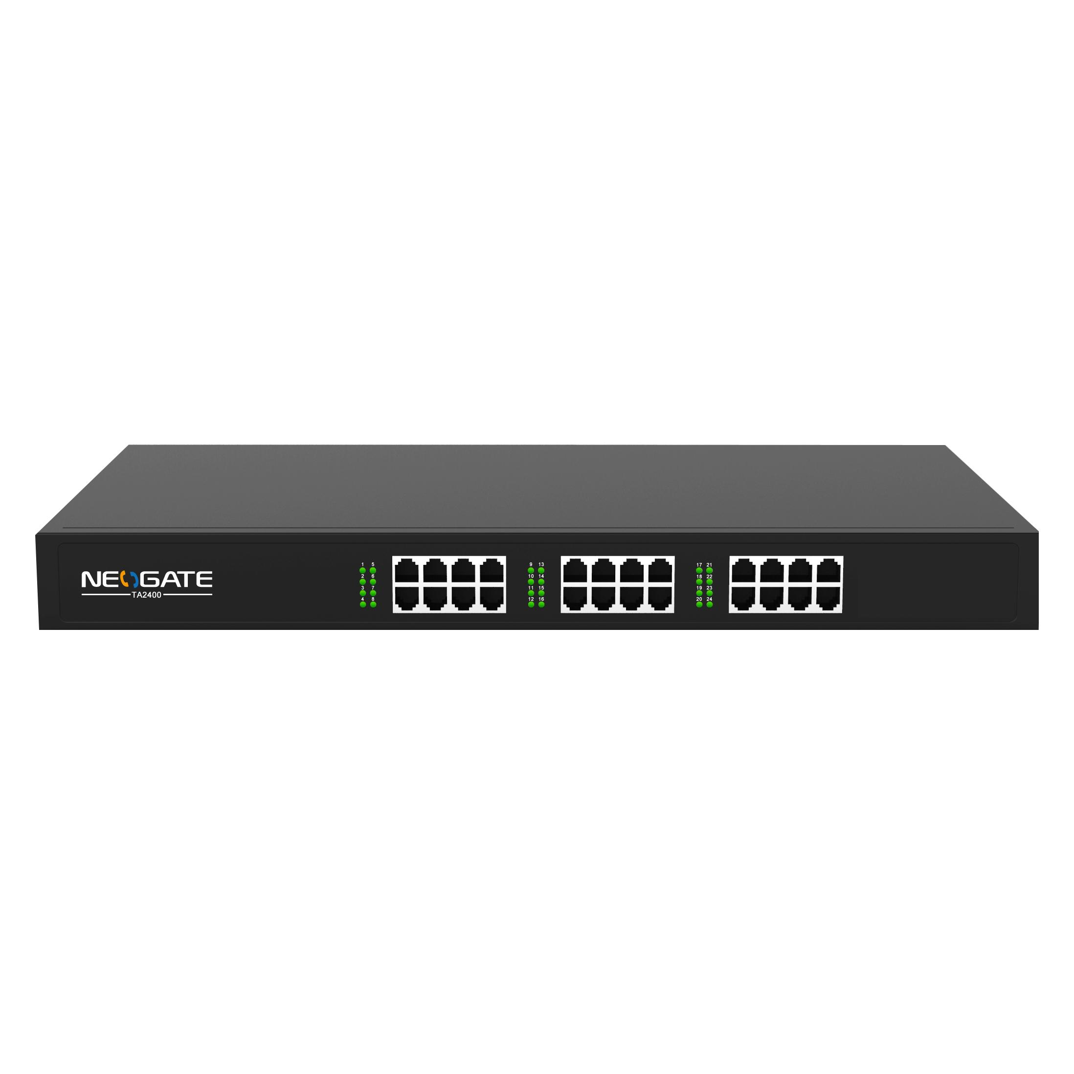 Yeastar VoIP-Gateway TA2400 24xFXS RJ11 bzw. 2xFXS RJ21 (TA2400_24FXS)