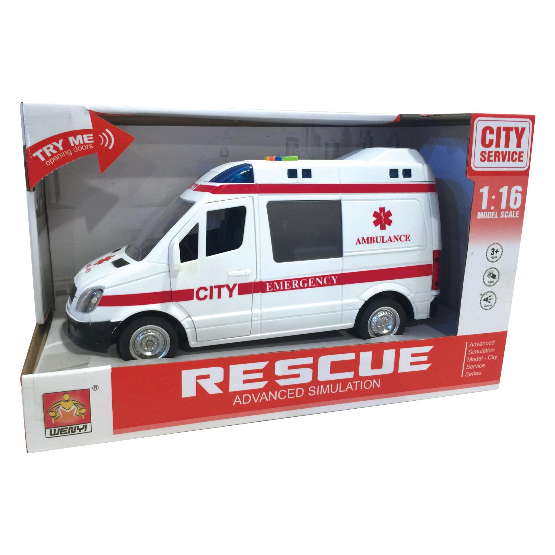 Thimble Toys Ambulance toy with lights and sounds (46912722)