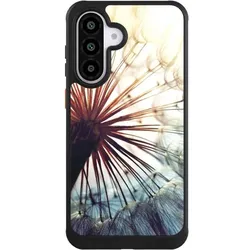 Nivocase Hülle für Samsung Galaxy A56 5G Handyhülle NIVOcore Case Schwarz Blumen Fotografie Pusteblume (Samsung Galaxy A56 5G), Smartphone Hülle, Schwarz