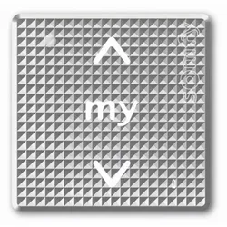 Somfy 1810904 Smoove 1 IN RTS Silver Shine