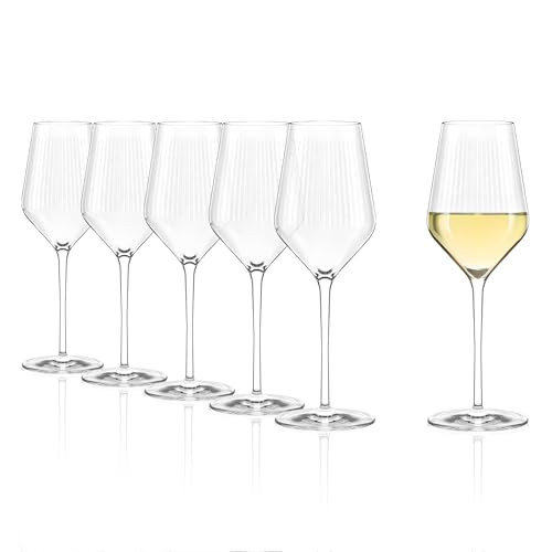 Stölzle Lausitz Symphony Set van 6 Witte Wijnglazen 405 ml in Loodvrij Kristal