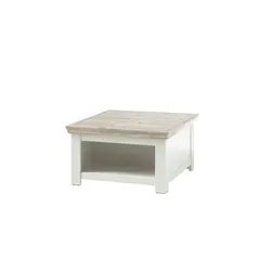 Couchtisch  Roble , weiß , Maße (cm): B: 86 H: 48
