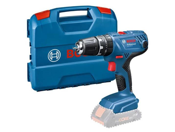 Perceuse visseuse à percussion sans fil BOSCH 06019H1108 GSB 18V-21 Professional + L-case