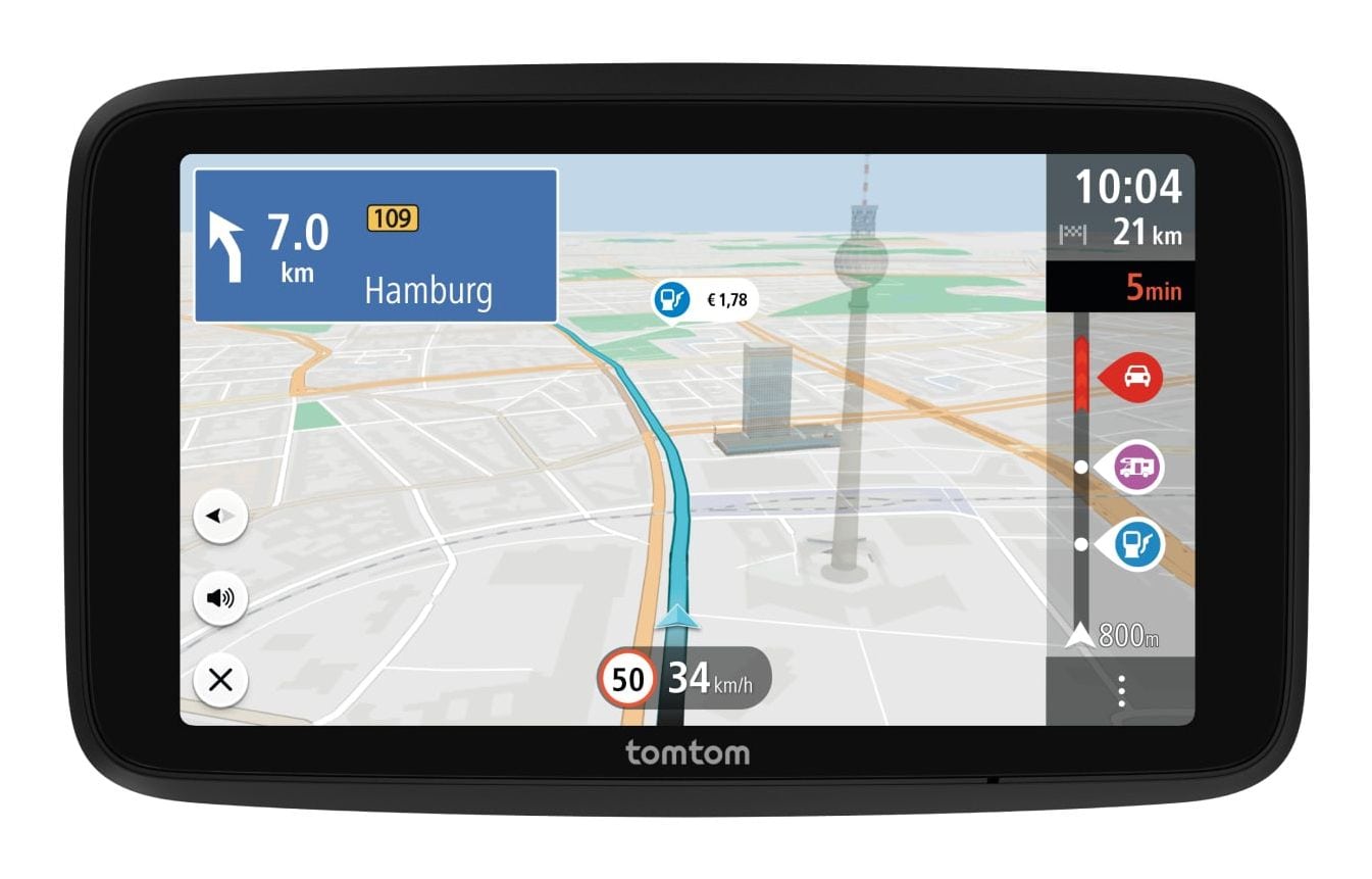 TomTom 15,2 cm (6 Zoll) Navigationsgerät 32 GB Ganz Europa Go Camper Tour (2.Gen) 1YF6.002.20