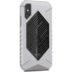 Moshi Talos for iPhone XS/X - case for iPhone - Admiral Gray (Apple iPhone X, Apple iPhone XS), Smartphone Hülle, Grau