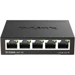 D-Link Switch/5xF + Gigabit-Ethernet nach IEEE 802.3x (5 Ports), Netzwerk Switch