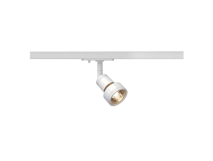 SLV Puri Strahler für 1 Phasen-Schiene weiß Puri, dimmbar, weiß / opal, für Wohn- / Esszimmer, Aluminium, Stromschienenleuchte