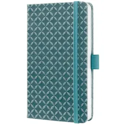 2x Sigel, Heft + Block, Notizbuch Jolie ocean blue (A6, Liniert)