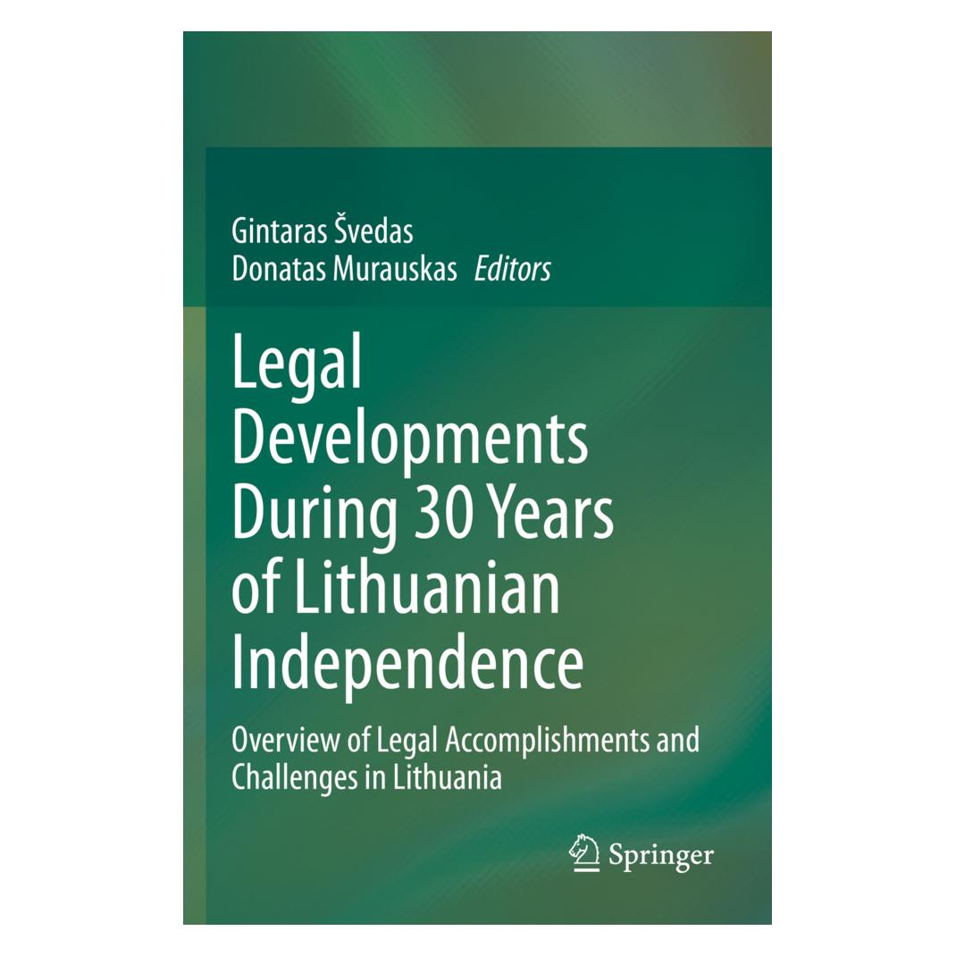 Springer Legal Developments During 30 Years of Lithuanian Independence (Englisch, Softcover, Donatas Murauskas, Gintaras Svedas) (56214802)