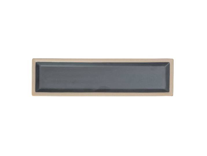 Byon Assiette Fumiko 11,5 x 43cm Beige-noir