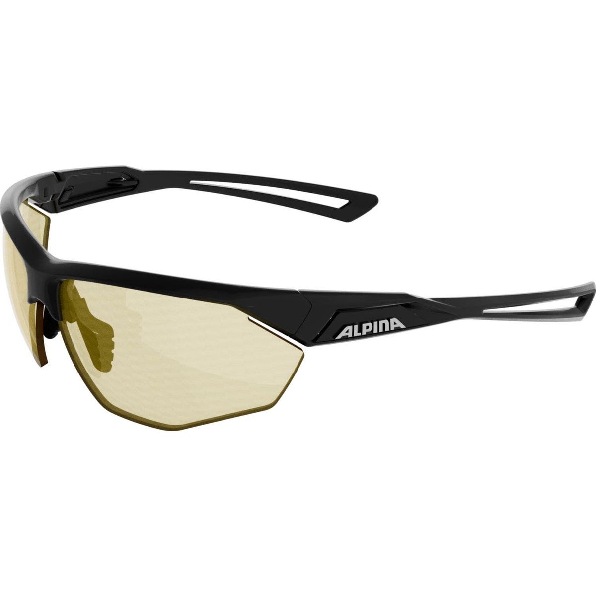 Alpina Nylos HR black matt gelb (31) one size A8635431
