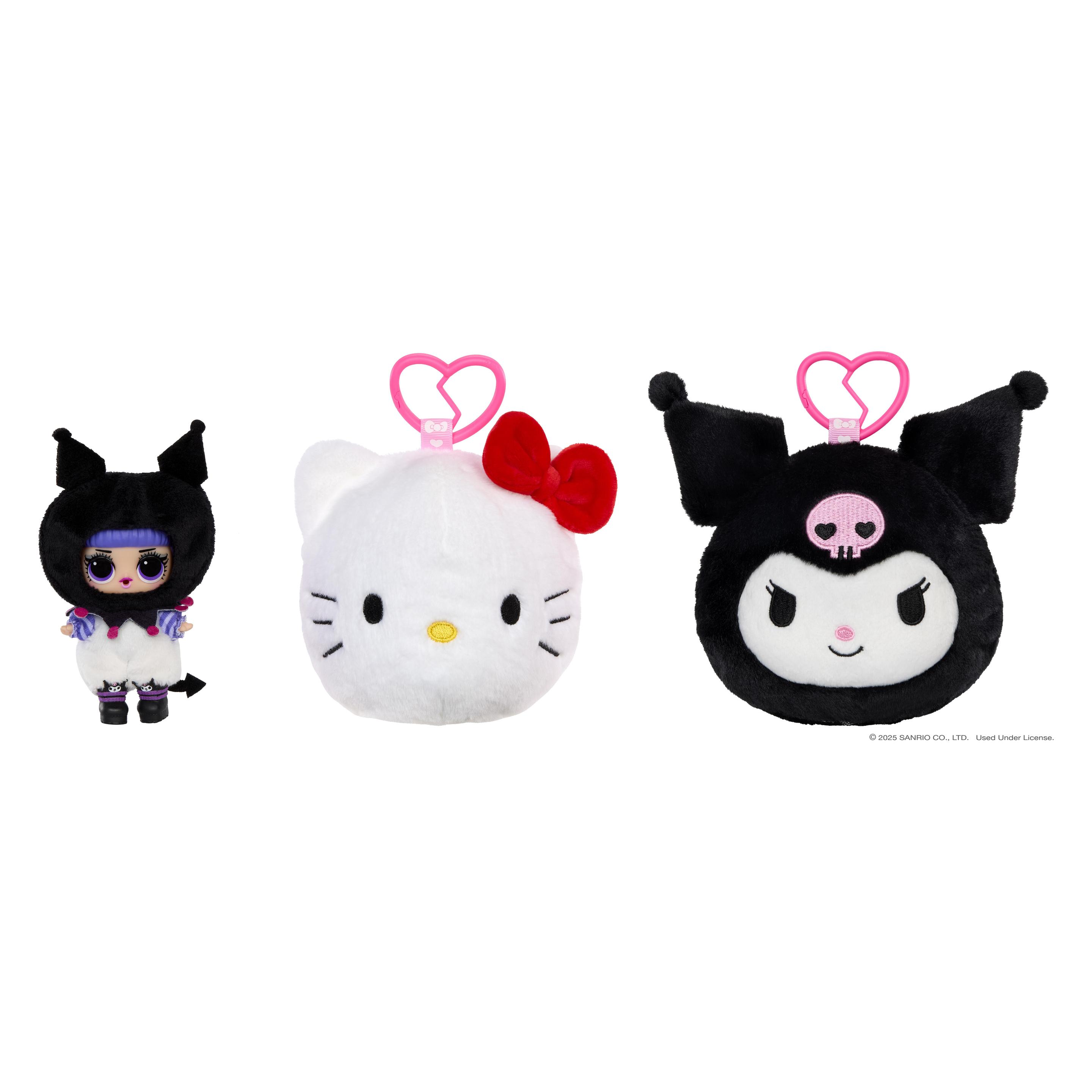L.O.L. Surprise! L.O.L. Surprise Loves Hello Kitty Reversible Plush Surprise (Zufallsmodell) (LOL249962)