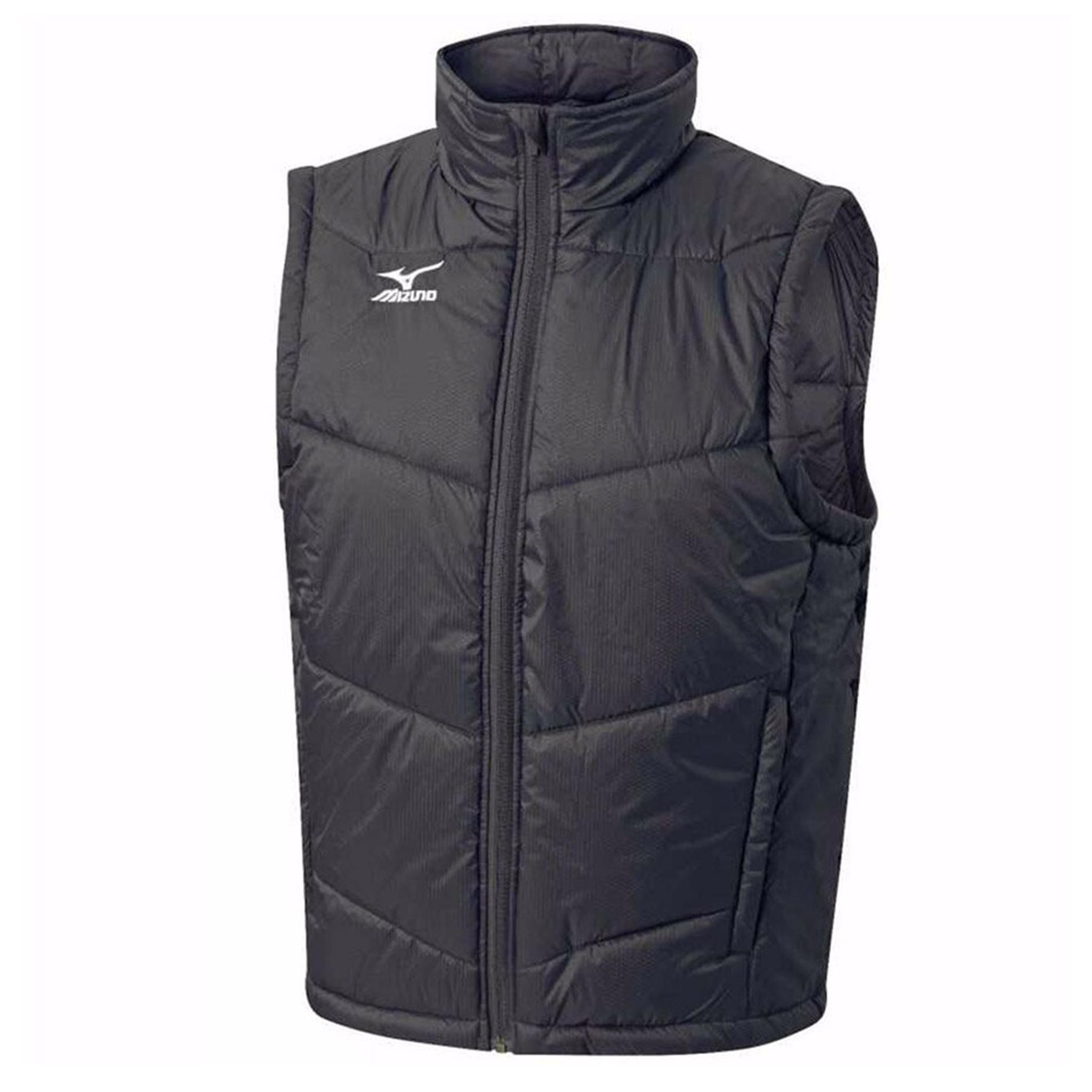 Mizuno Stock Heren Zwart Gilet