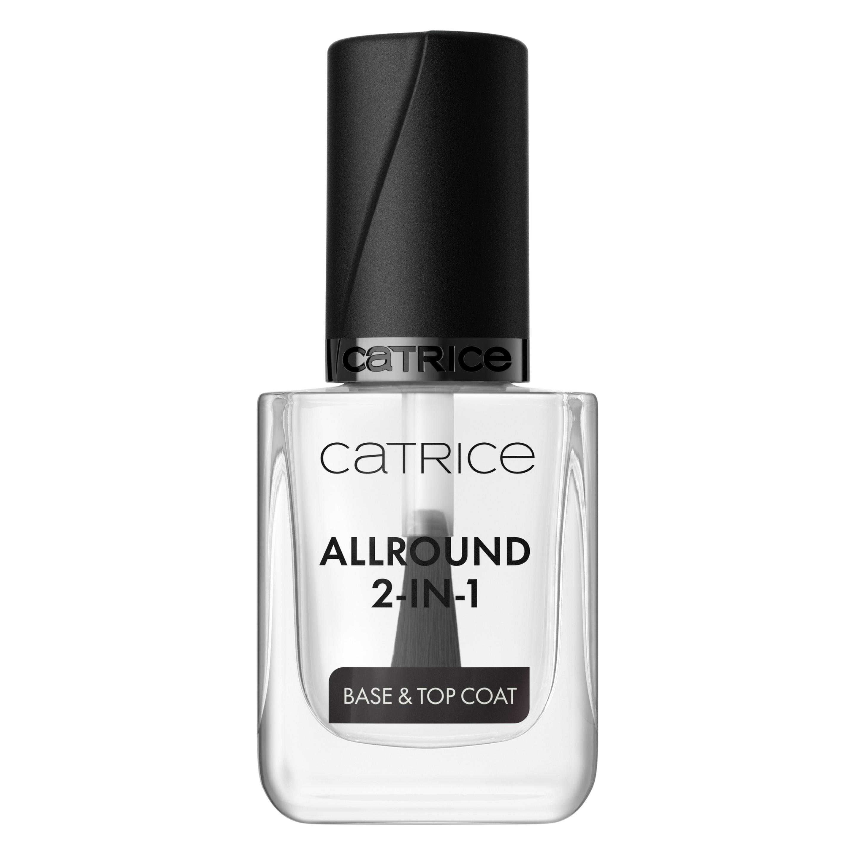Catrice Nagellack Allround 2-in-1 Base & Top Coat Transparent (Transparent, Base Coat, Top Coat) (958925)