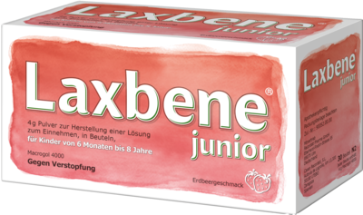 Recordati Pharma GmbH LAXBENE junior 4 g Plv.z.H.e.Lsg.z.Einn.Kdr.6M-8J 30X4 g 10787337
