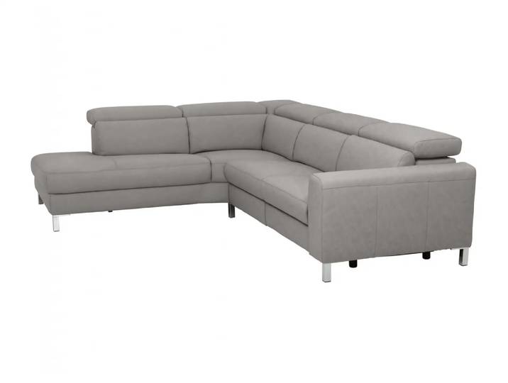 Ecksofa Laret Basic Candy / Farbe: Stone / Material: Stoff Basic