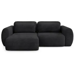 ECKSOFA Camilla 3 Sitzplätze Schwarz
