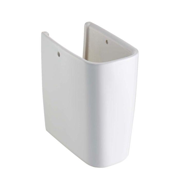 Vitra Shift Halbsäule 4385B0030156 weiß, mit Federbefestigung für Waschtisch