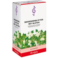 Weissdorn Blätter mit Blüten Tee 90 g