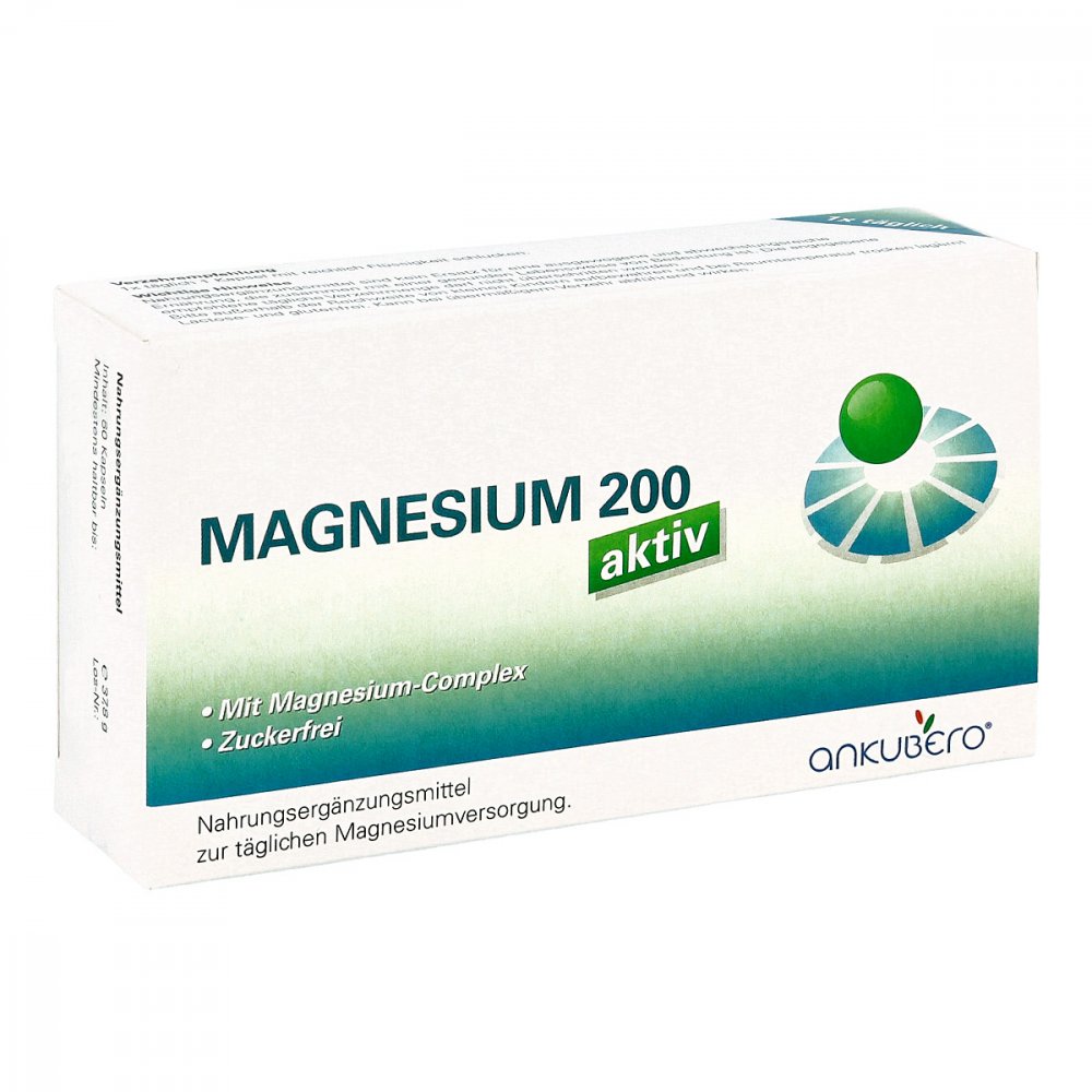 ANKUBERO GmbH Magnesium 200 aktiv Kapseln 07105222
