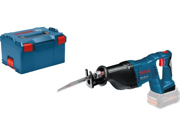 BOSCH 060164J00B BOSCH GSA 18 V-LI Professional Scie sabre sans fil 18\,0 V\, avec 2 batteries