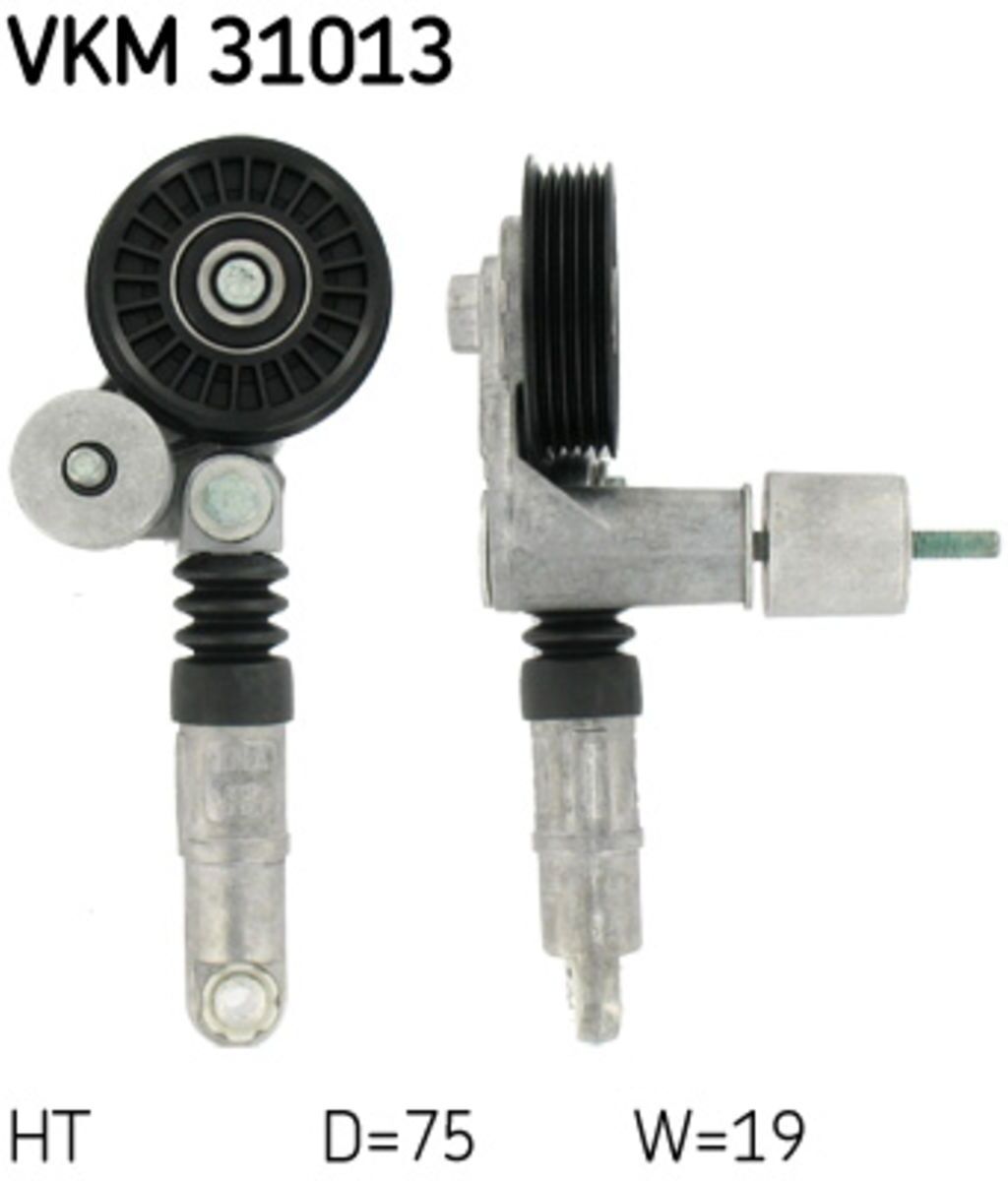 Riemenspanner, Keilrippenriemen SKF VKM 31013