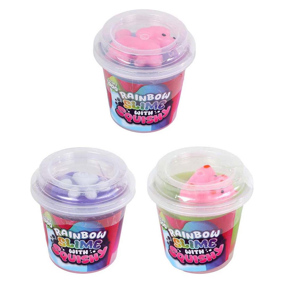 Hippo Super Goo Regenbogen-Knete mit Squishy - 90 g. (66516147)