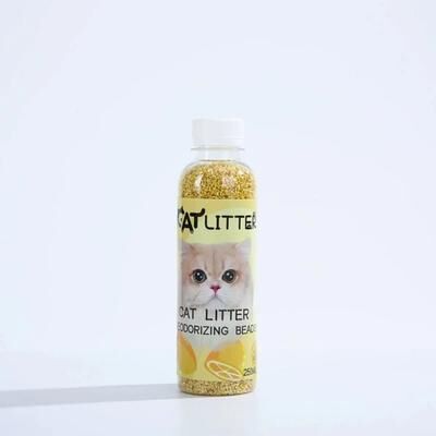 Inspired Finds Cat Litter Deodorizing Beads For Fresh Odor Free Homes yellow