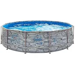 Swing, Pool, Rahmen-Pool (488 x 122 cm)