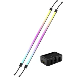 CORSAIR iCUE LINK LS430 Aurora RGB Light Strips - 430mm Kit, 2x RGB-LED-Streifen