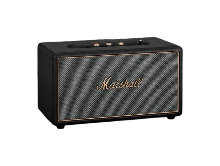 Coluna Marshall Acton Iv 110 W\, Bluetooth 5.3\, Ldac\, Preto E Latão