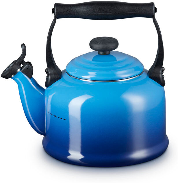 Le Creuset Traditional Kettle with Fixed Whistle 2.1L Azure 2.1L