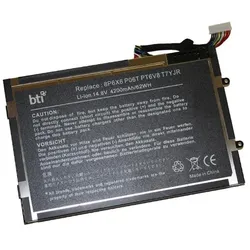 Origin Storage Replacement 8 Cell Battery (8 Zellen, 4200 mAh), Notebook Akku, Schwarz