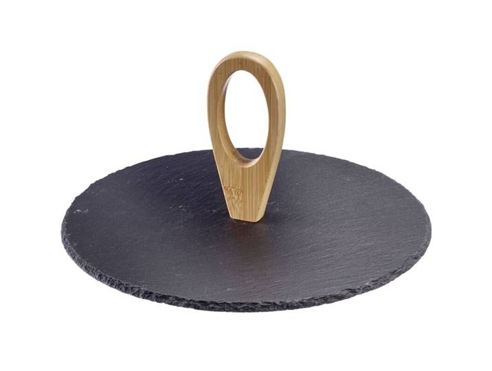 WESTMARK Servierplatte Tapas und Friends, D30cm - Material: Steingut/Bambus - 246