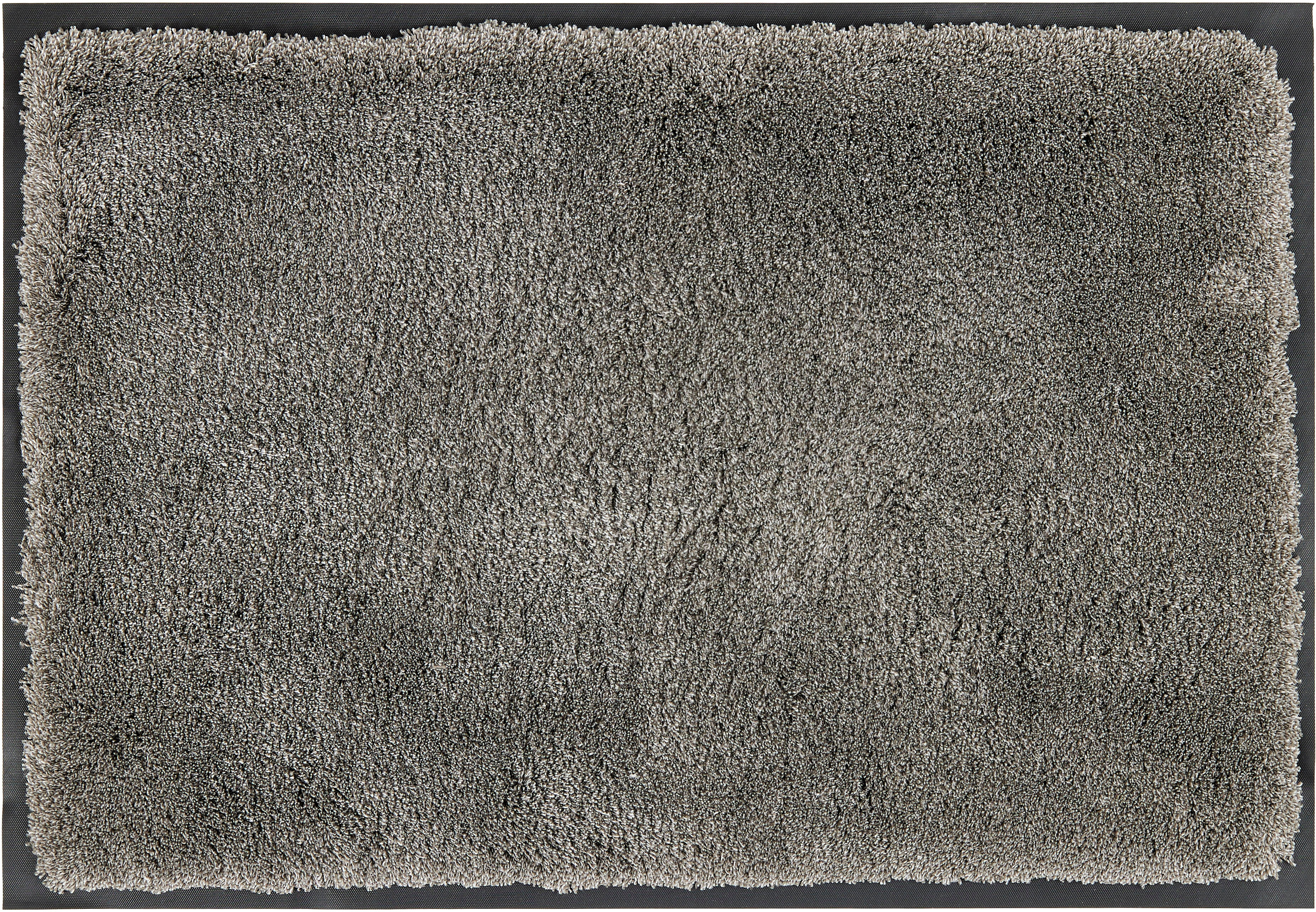Fussmatte ASTRA "Lava", grau, B:40cm H:13mm L:60cm, Kunstfaser, Teppiche, Fussmatte, Sauberlaufmatte, waschbar, rutschfest, nimmt Schmutz auf, Schmutzfang grau B : 40cm 1 Stk., 13mm, L: 60cm