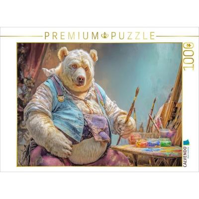 CALVENDO Puzzle Tierische Berufe | 1000 Teile Lege-Größe 64x48cm Foto-Puzzle für glückliche Stunden