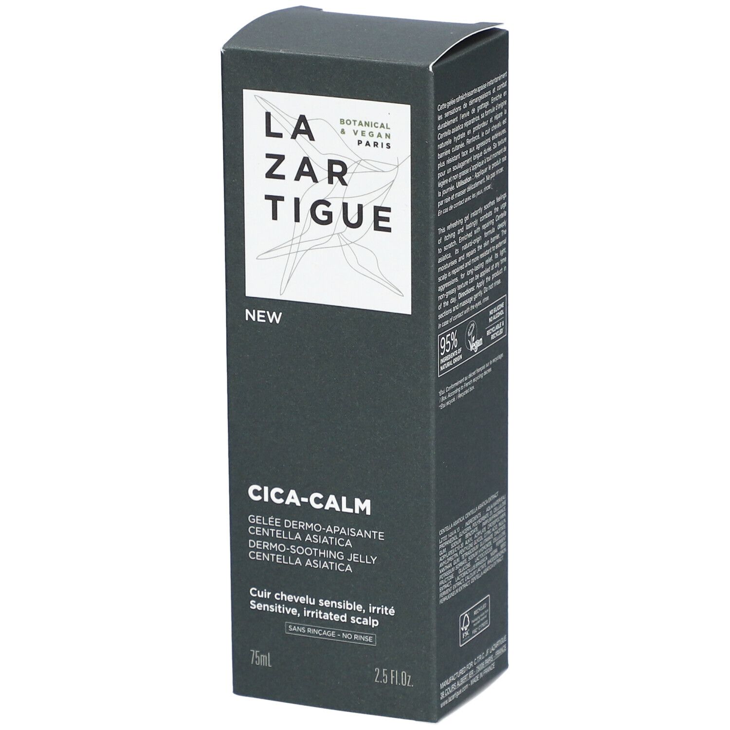 Lazartigue Cica-Calm Dermo-verzachtende Gel 75ml 75 ml
