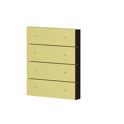 Theben 9080072 Wippe Messing (gebürstet)