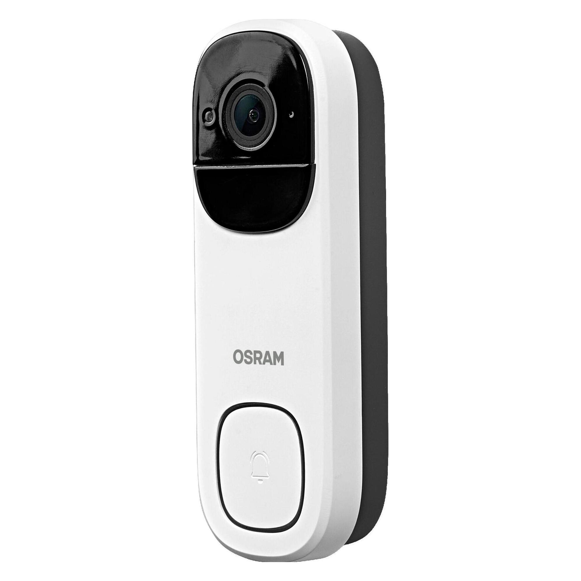 Osram Smart+ Wifi Outdoor Camera Doorbell White (2304 x 1296 Pixels) (4058075850613)