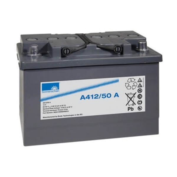 Exide Sonnenschein A412/50 A 12V 50Ah dryfit Blei-Gel-Akku