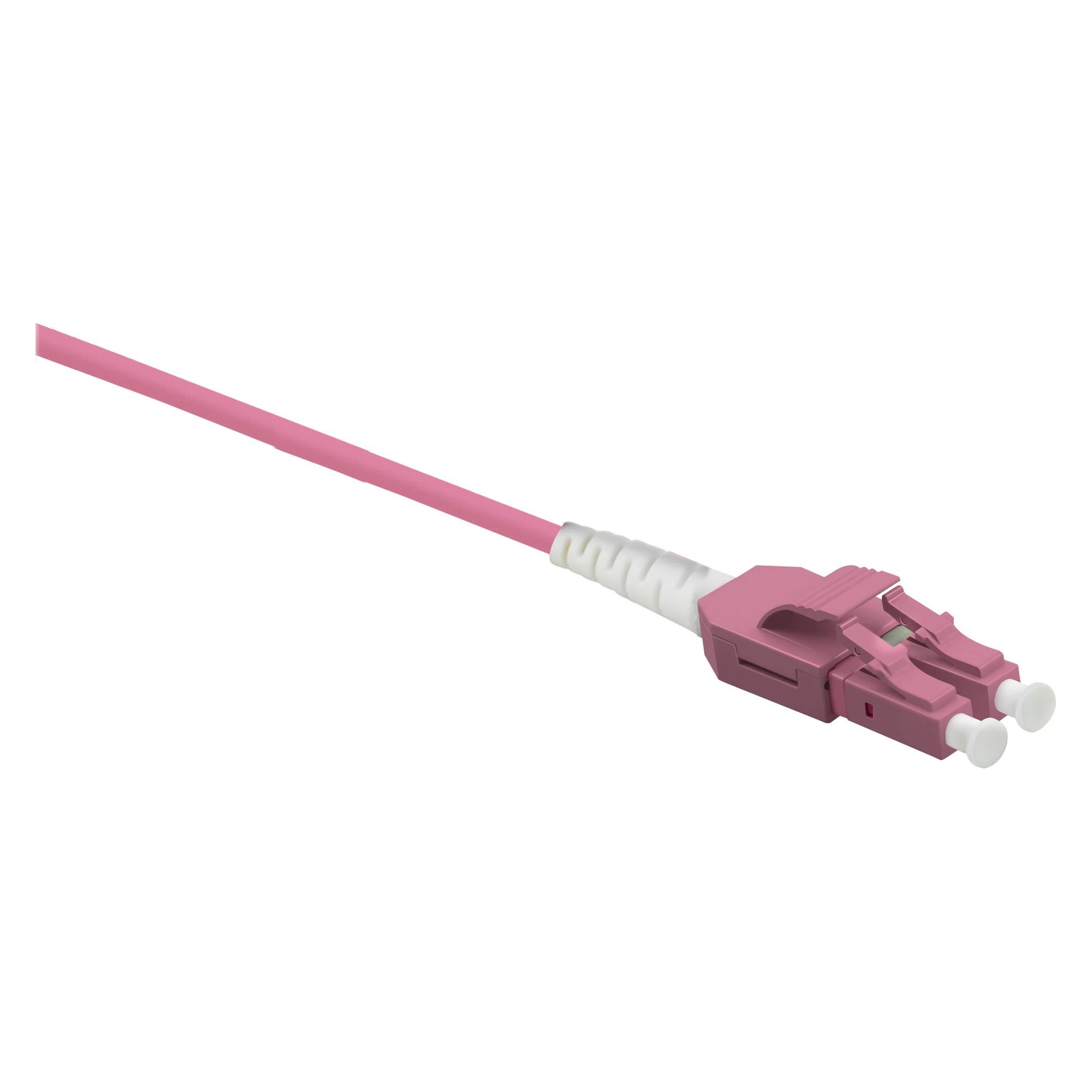 Helos LWL Patchkabel Uniboot LC/LC Duplex 50/125µm OM4 0,50m (0.50 m) (373354)