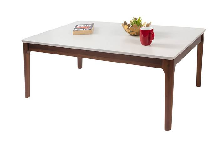 JVmoebel Couchtisch Eleganter Couchtisch in Weiß aus Holz mit minimalistischem Design (Packung), Made in Europe