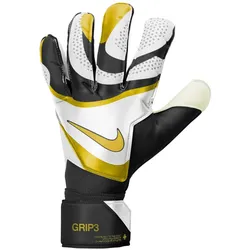 NIKE Grip3 RC Torwarthandschuhe 011 - black/white/mtlc gold coin 10