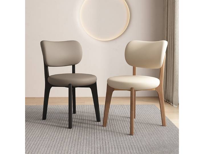 Chaise de salle à manger en bois massif de style nordique, chaise de restaurant, chaise de hôtel, chaise de table à manger moderne et simple, tabouret