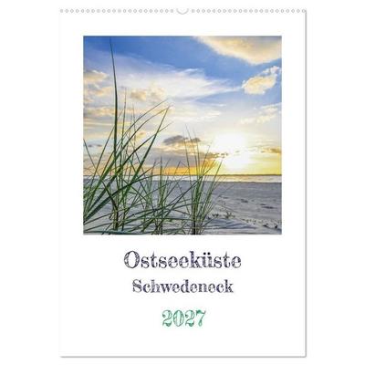 Ostseeküste Schwedeneck (Wandkalender 2027 DIN A2 hoch), CALVENDO Monatskalender