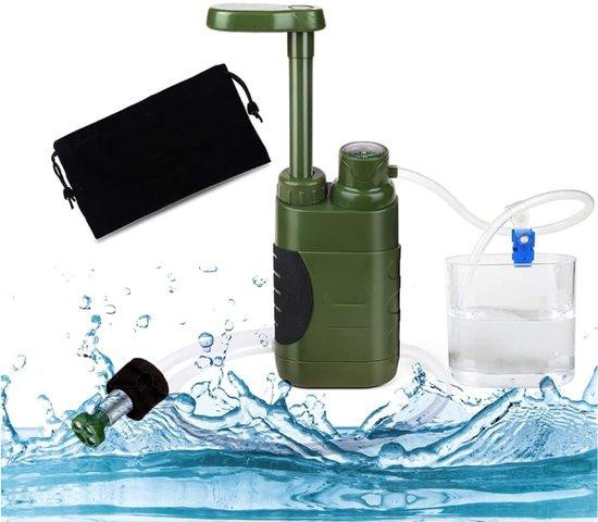 Noodpakket voor waterfilters voor overleving - Groen