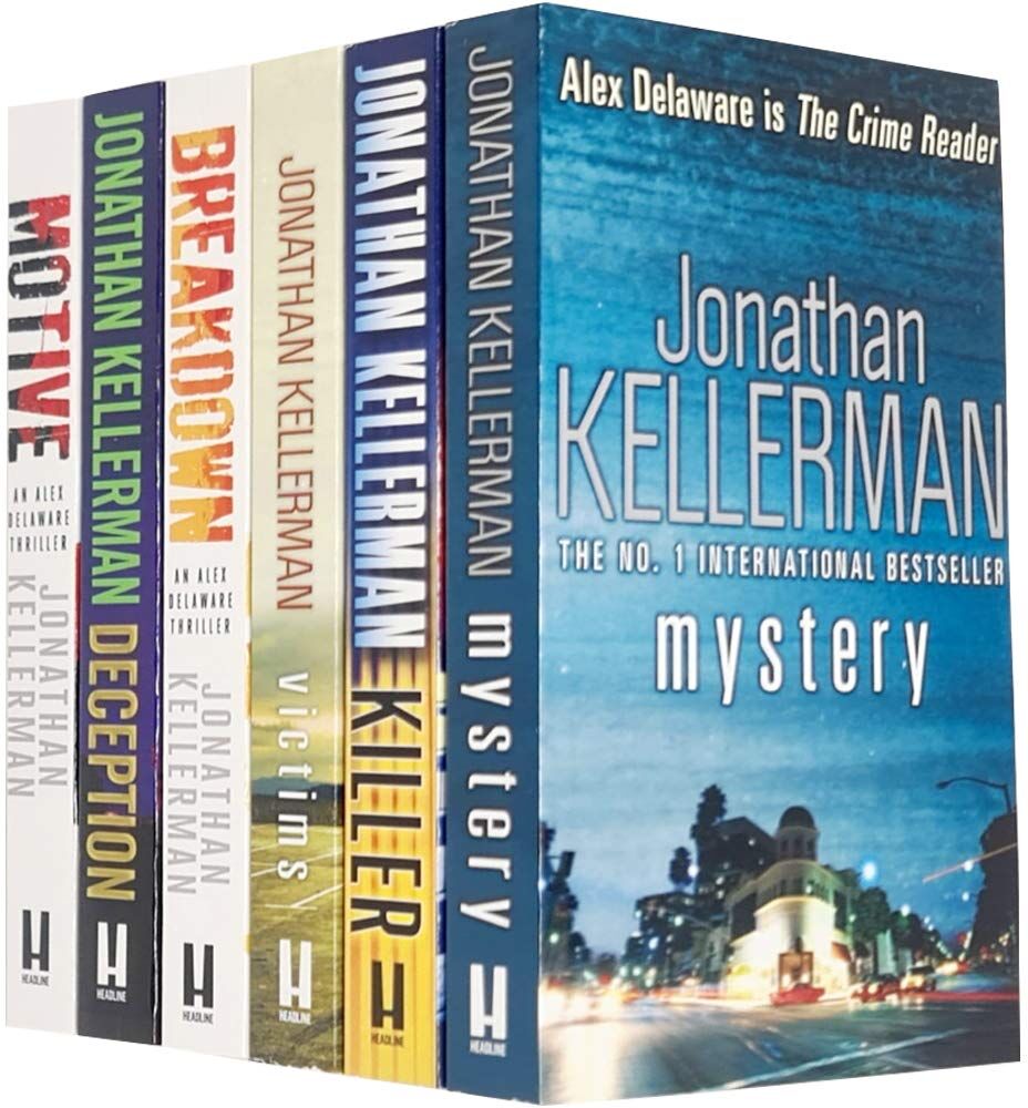 Headline Publishing Group Jonathan Kellerman 6 Books Collection Set (Mystery, Killer, Victims, Breakdown, Deception, Motive)