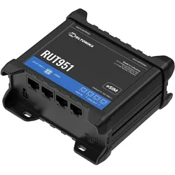 Teltonika WLAN-Router, Router, Schwarz